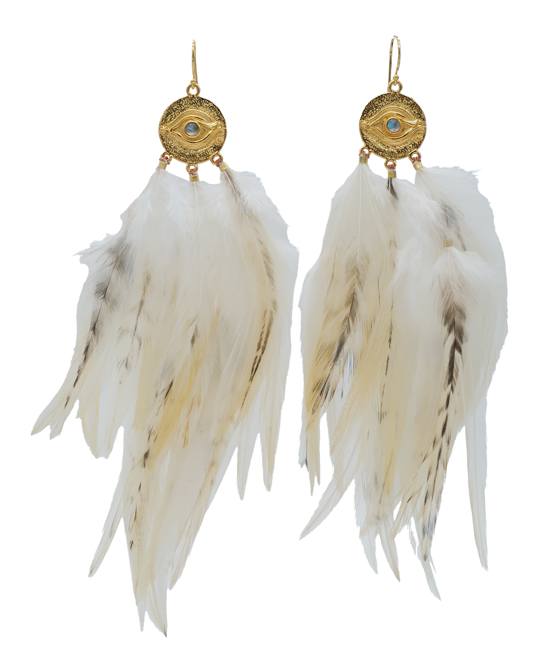 CC Eye Protection - Feather Earrings