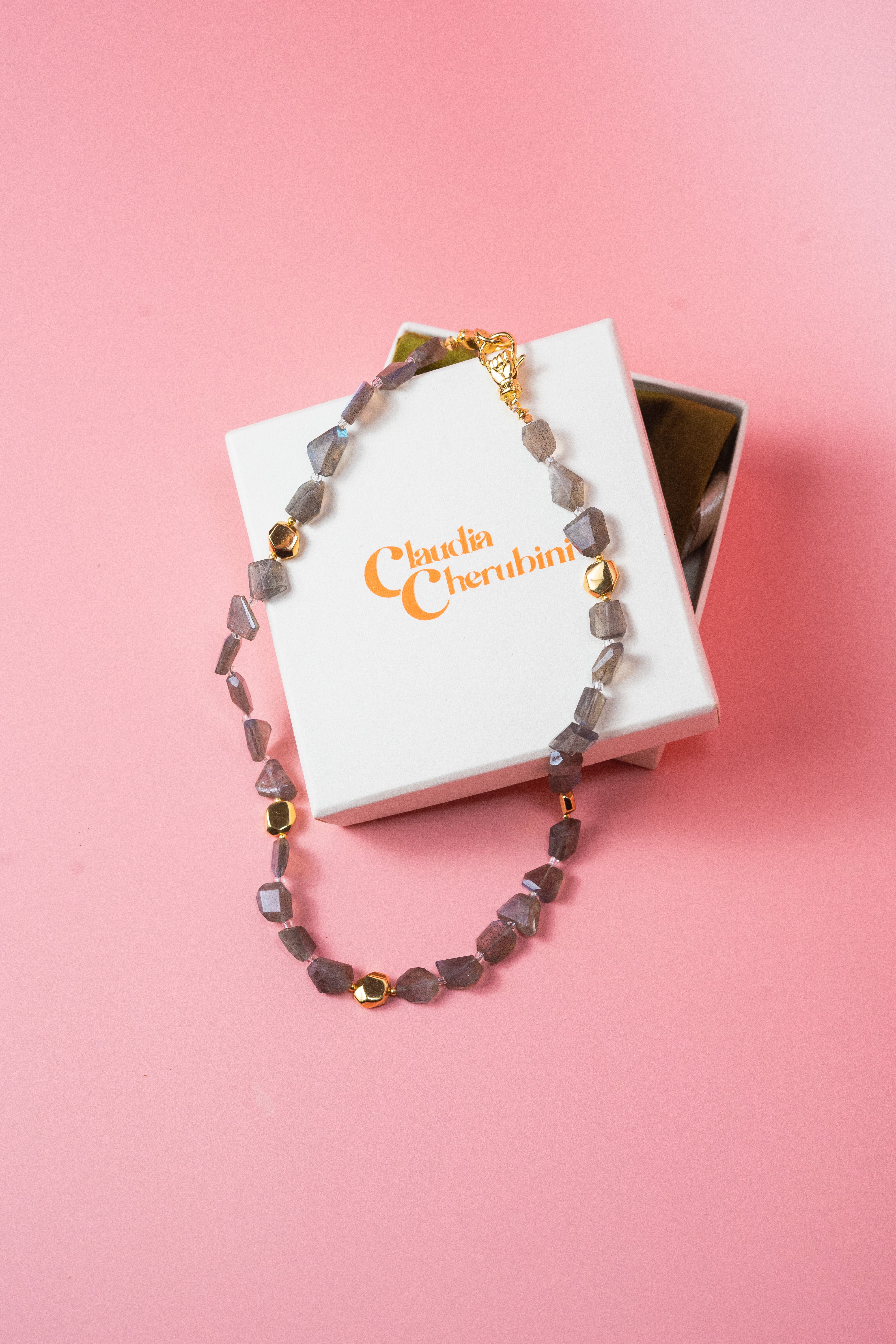 Labradorite Necklace | Big