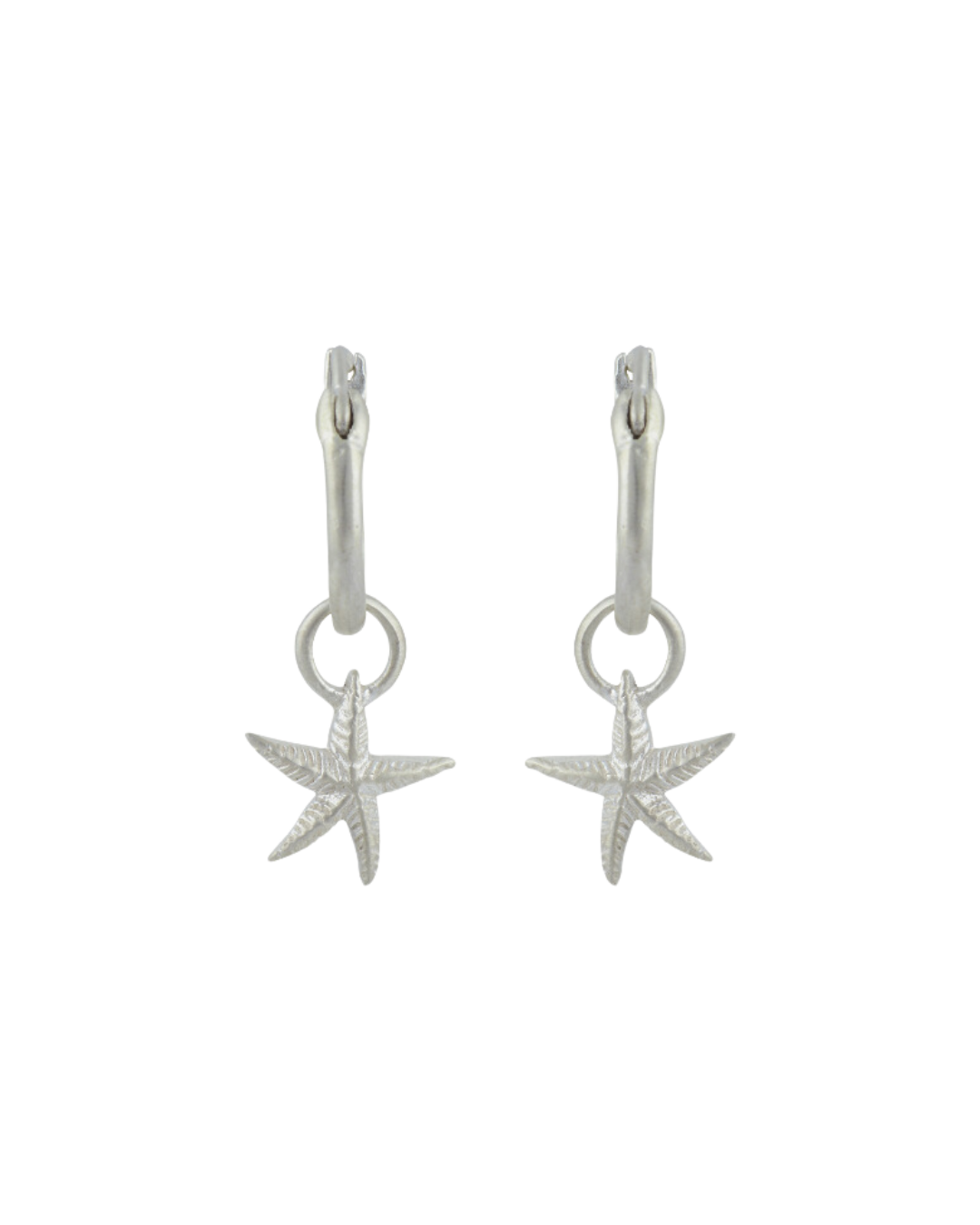 jewelry talisman - manifestation hoops starfish