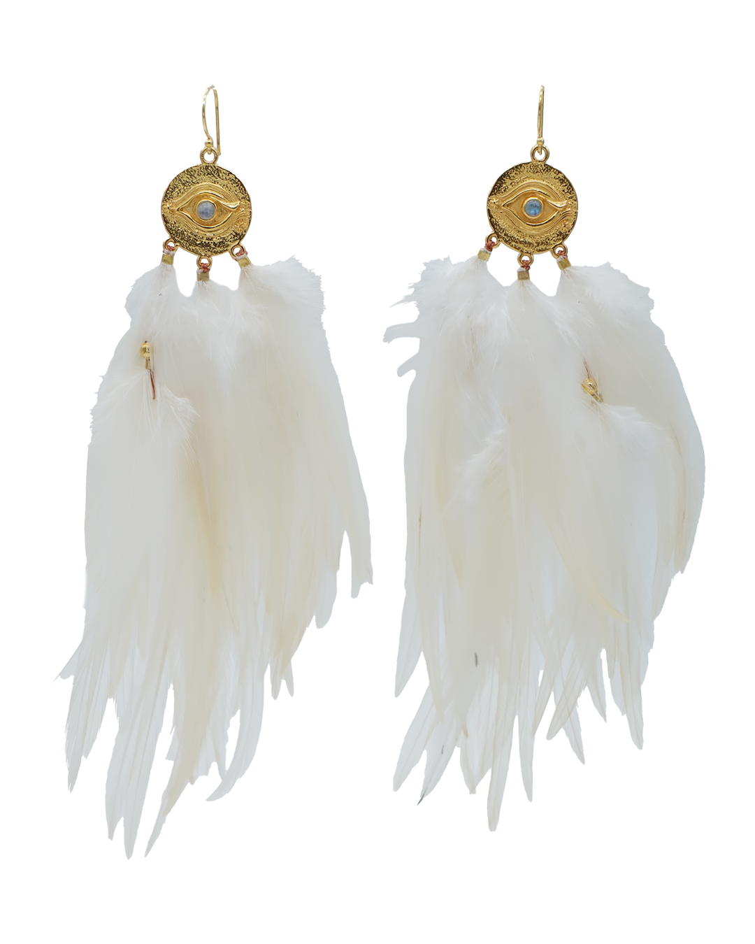 CC Eye Protection - Feather Earrings